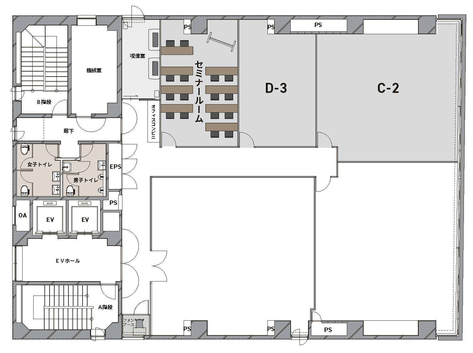 6Fミーティングルーム/シェアオフィス